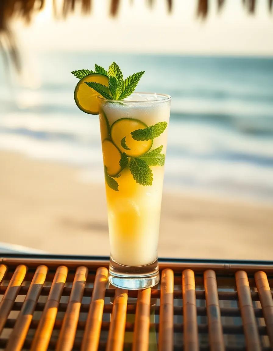 Coconut Mojito cocktail