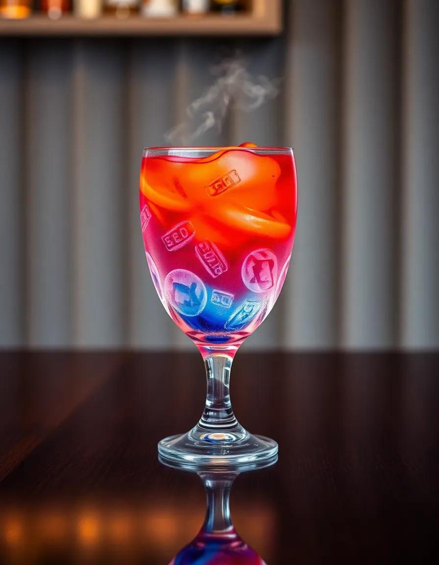 Fire and Ice cocktail