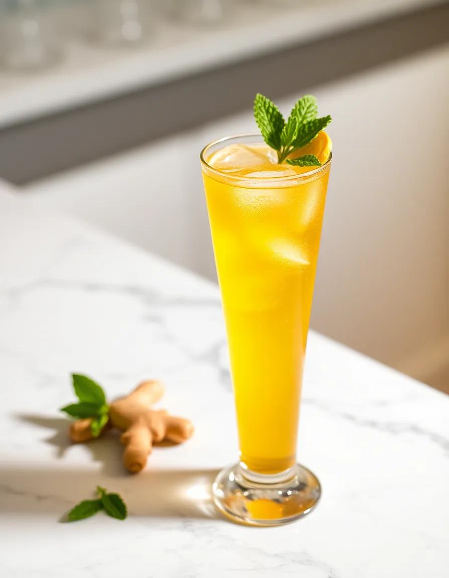 Refreshing Ginger Mocktail Recipe | Easy & Delicious Drink