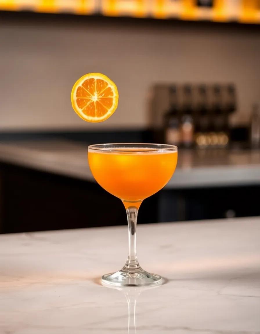 Mandarin cocktail
