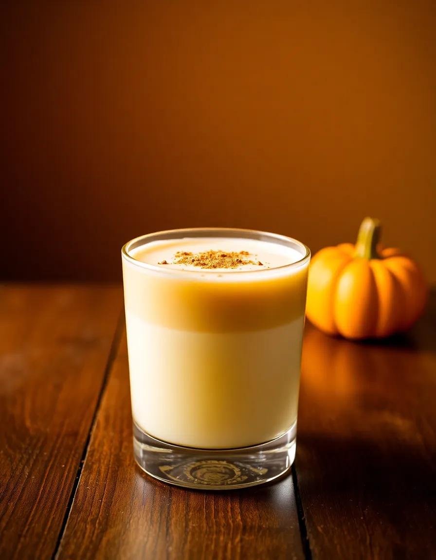 Pumpkin Spice White Russian cocktail