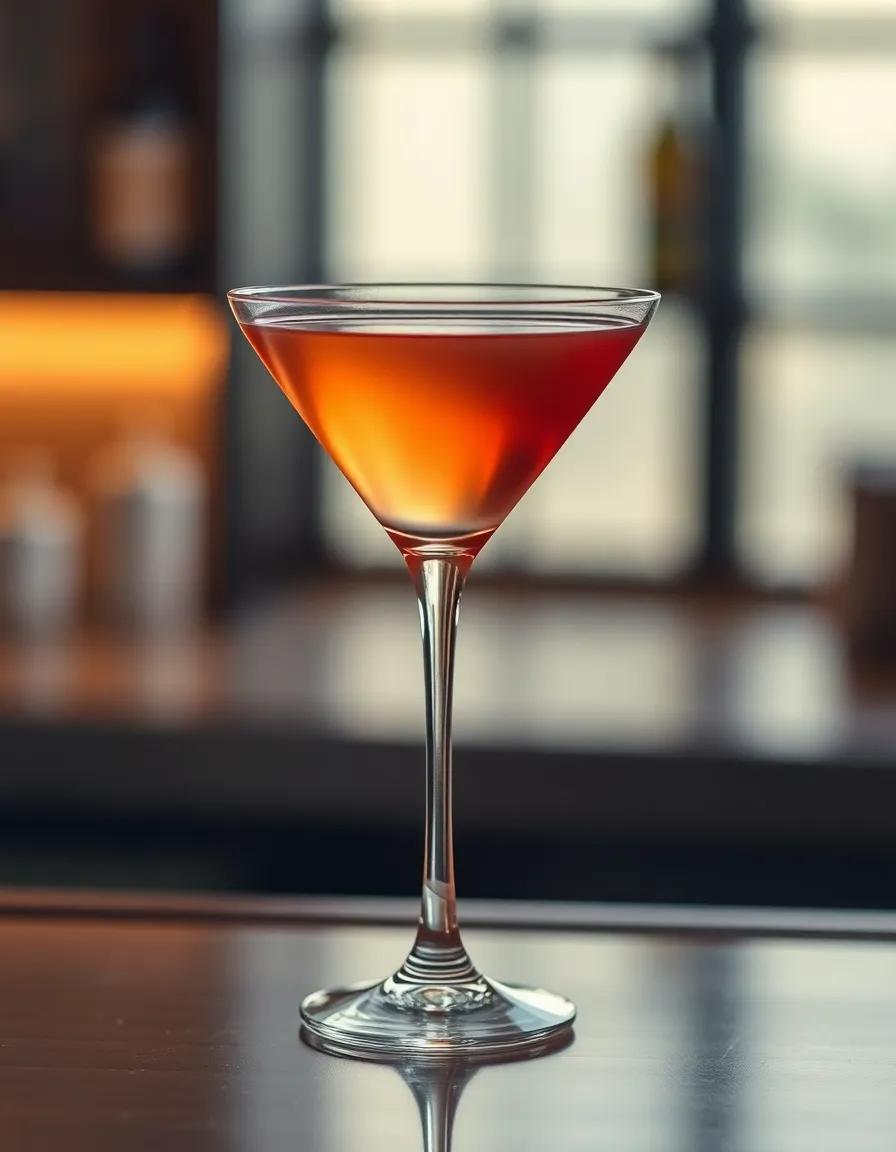 Sake Martini cocktail