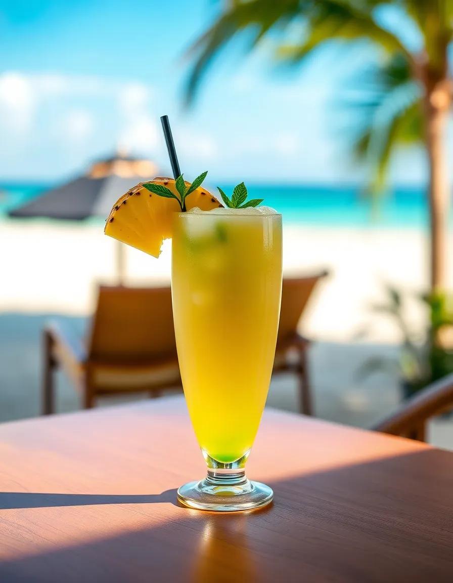 Green Tea Pina Colada Recipe | Easy & Refreshing Cocktail