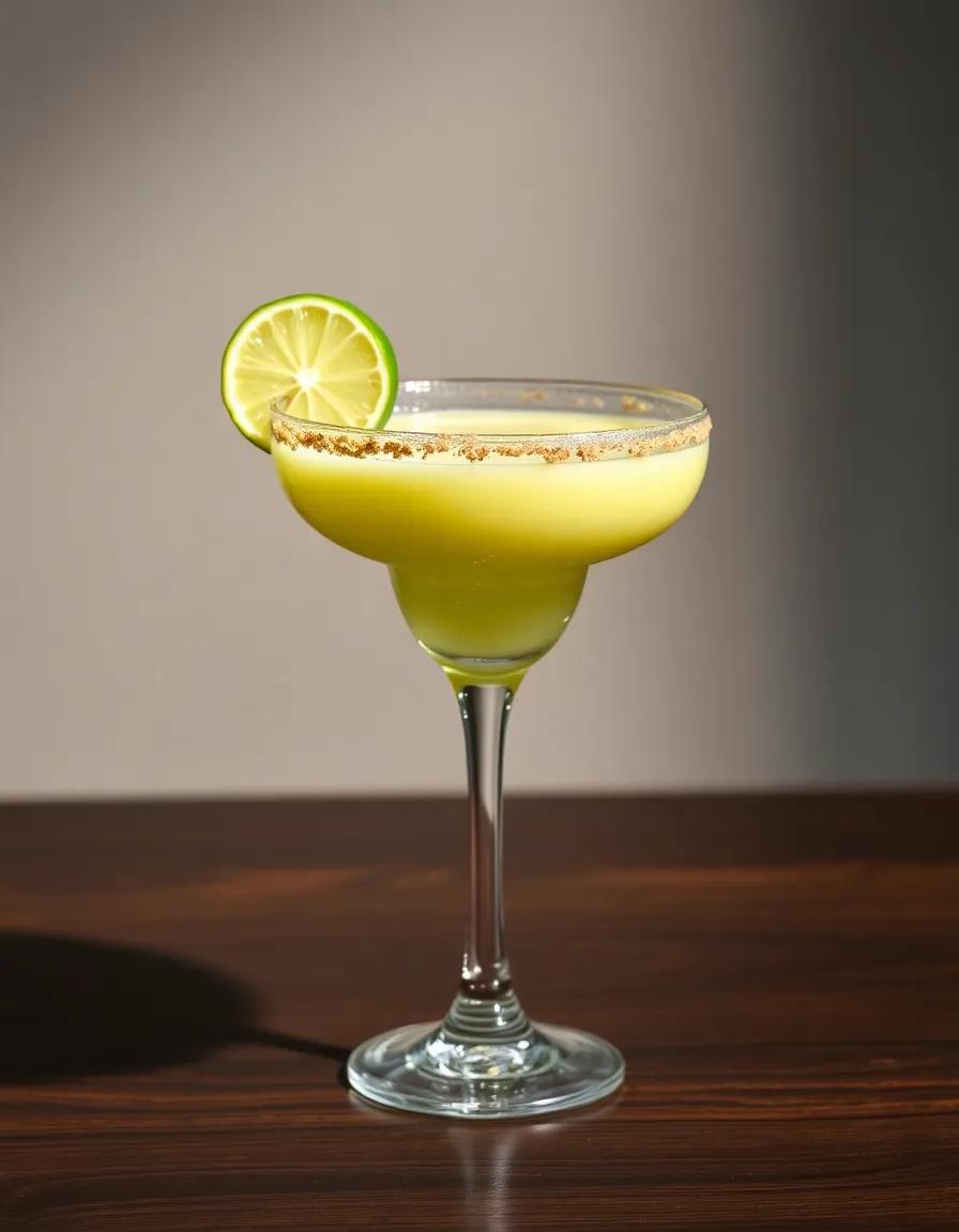 Pistachio Margarita cocktail