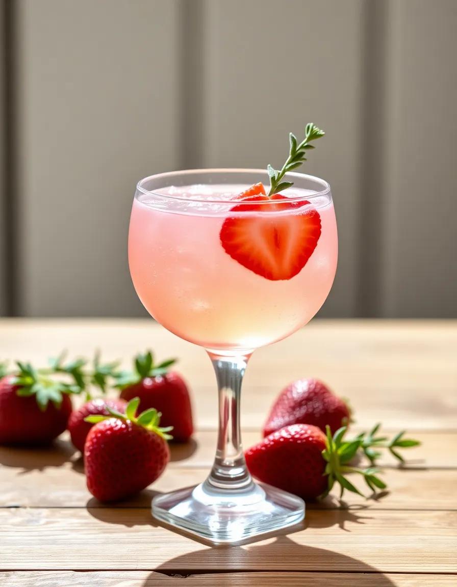 Strawberry-Thyme Bramble Recipe + Easy Mixing Tips