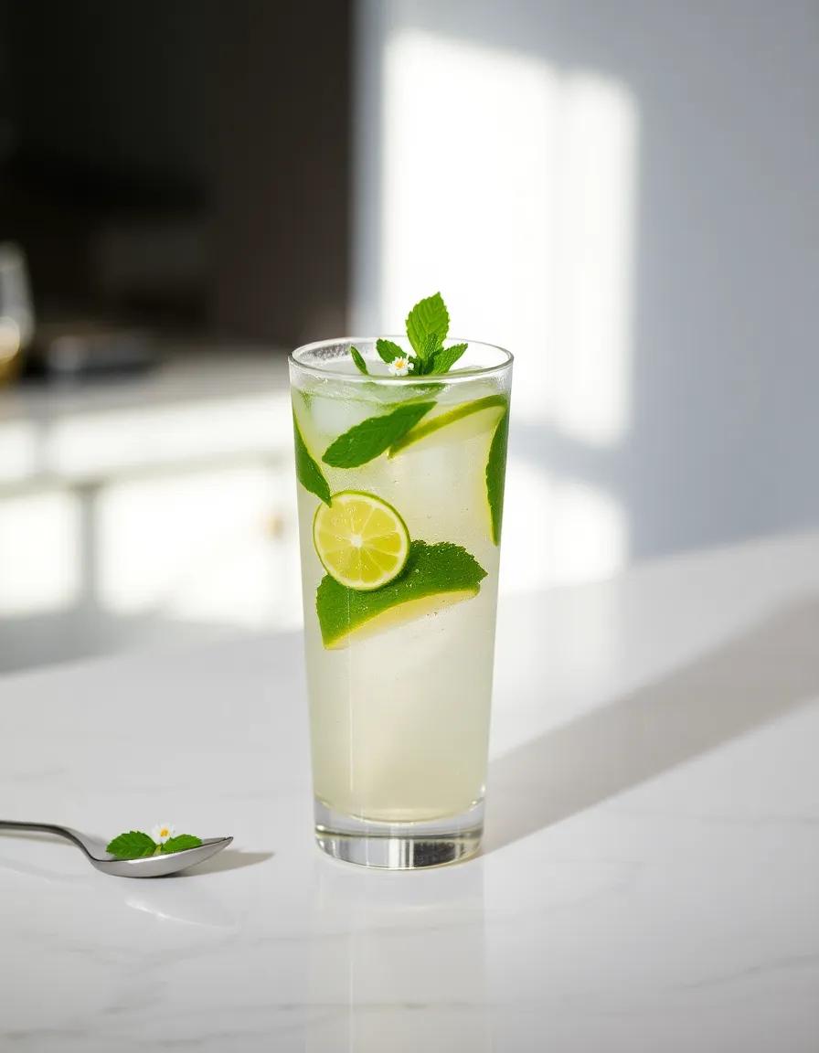 Elderflower Mojito cocktail