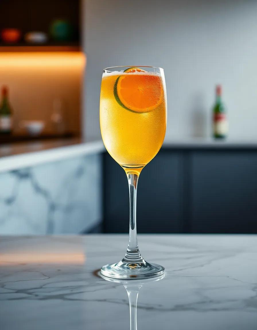 Cointreau Rickey cocktail