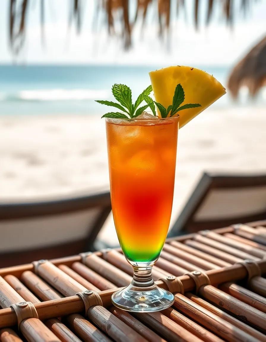 Mai Tai Mocktail cocktail