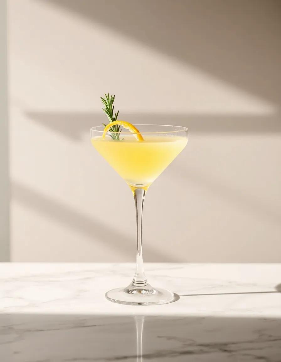 Rosemary Lemon Martini Recipe – Easy & Refreshing Cocktail
