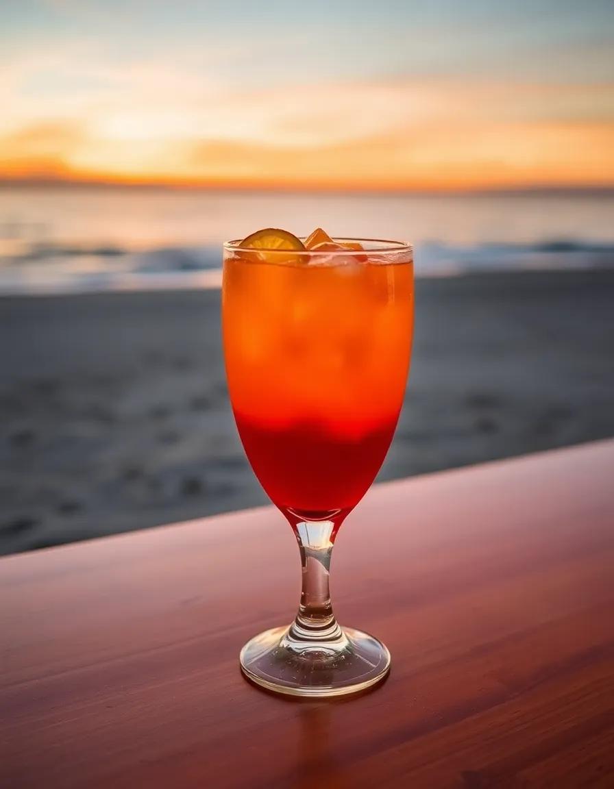 Sunset in Paradise Cocktail Recipe – Easy & Refreshing Drink