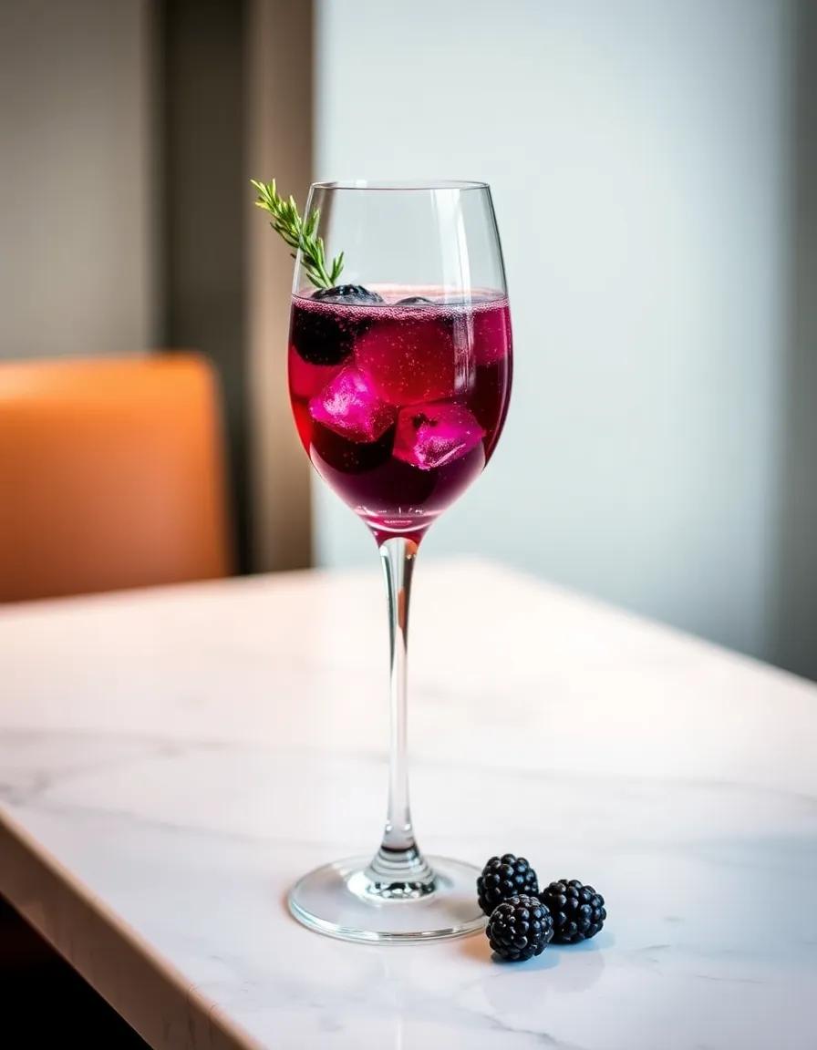 Blackberry-Thyme French 75 Recipe – Easy & Refreshing Cocktail