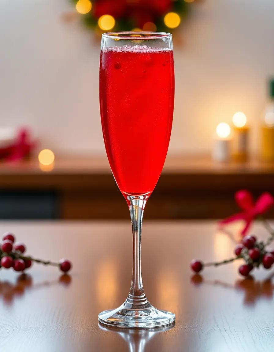 Poinsettia Cocktail Recipe – Easy Festive Drink Guide