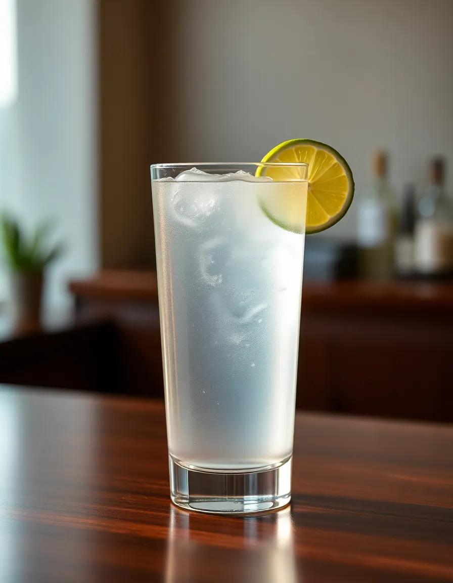 Vodka Tonic cocktail