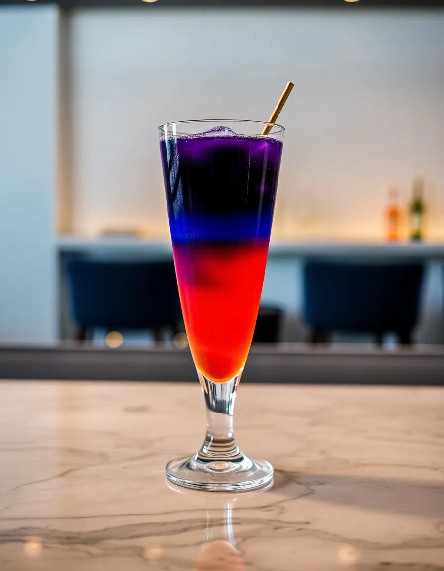 Black Superman cocktail