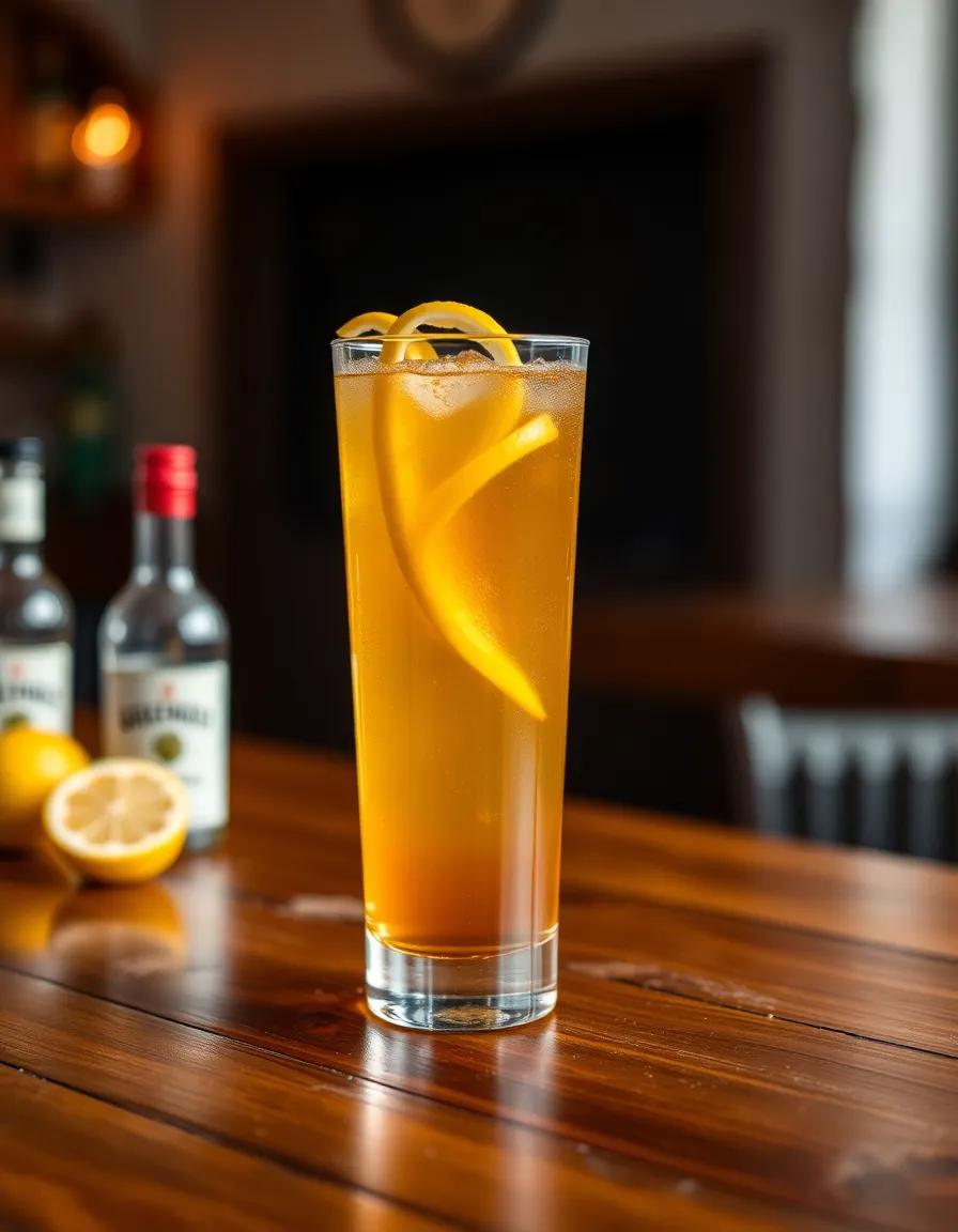Horse's Neck cocktail