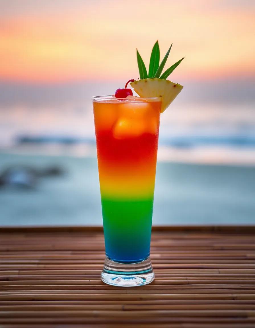 Lagoon Punch cocktail