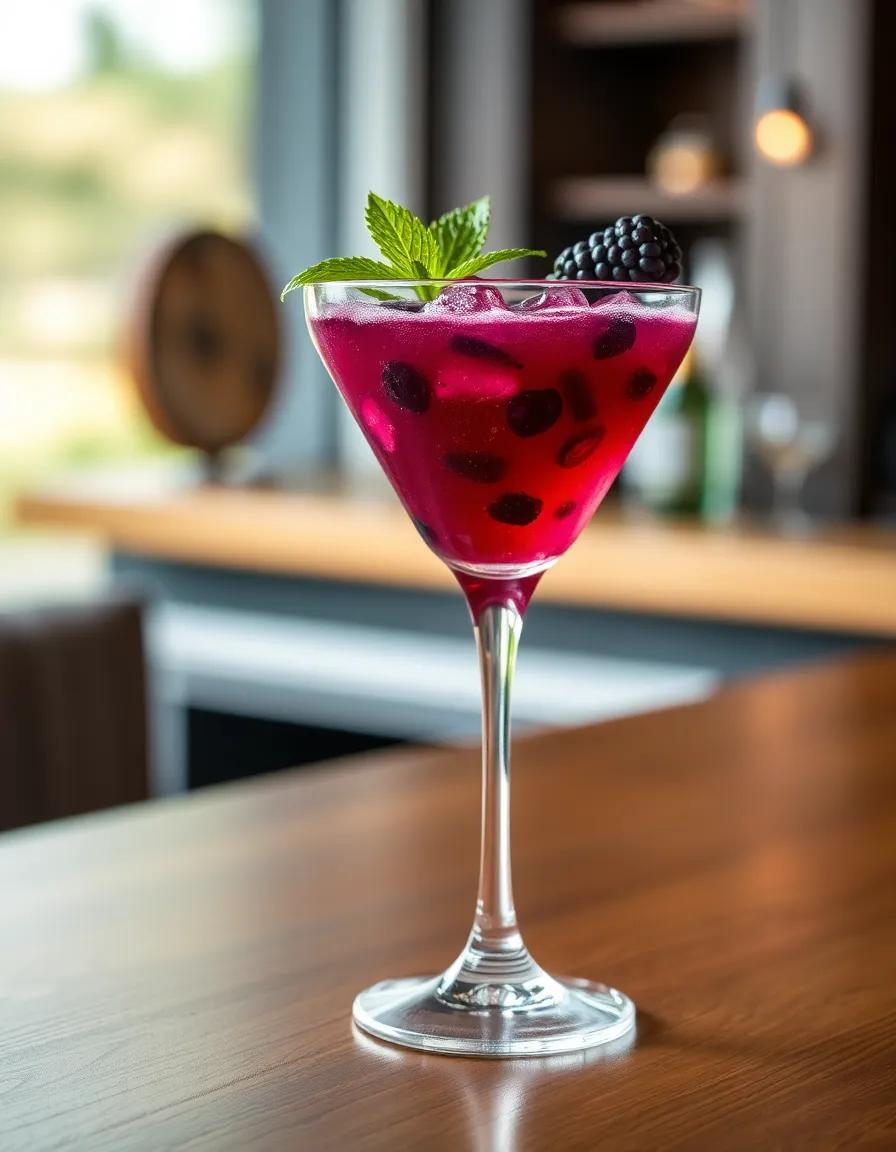 Blackberry Daiquiri cocktail