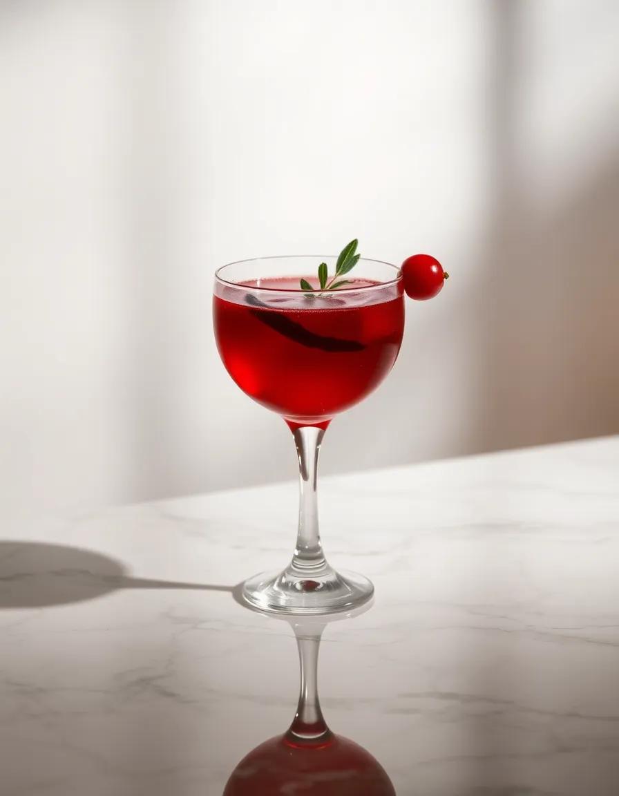 Cherry Sage Gimlet