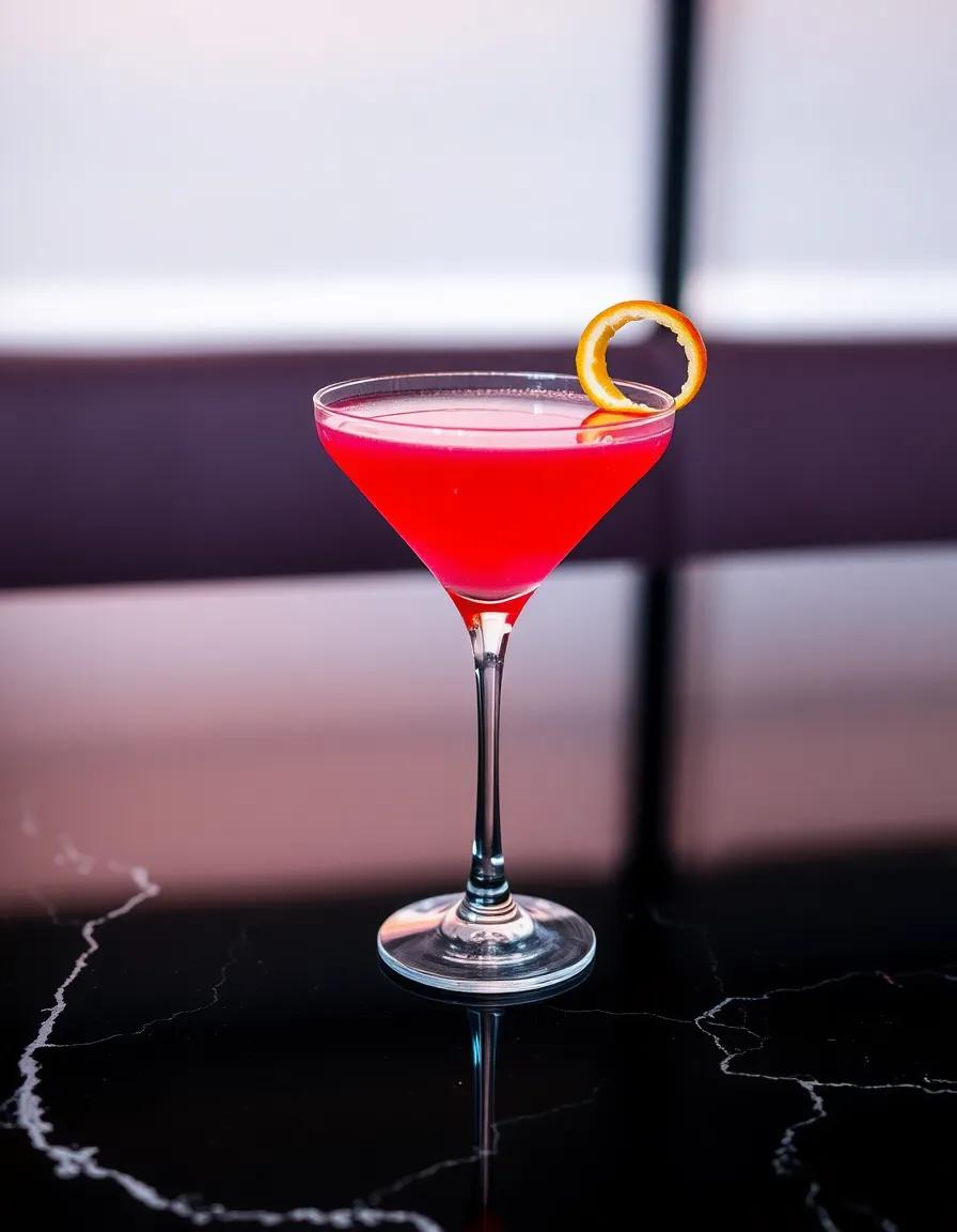 Cosmopolitan cocktail