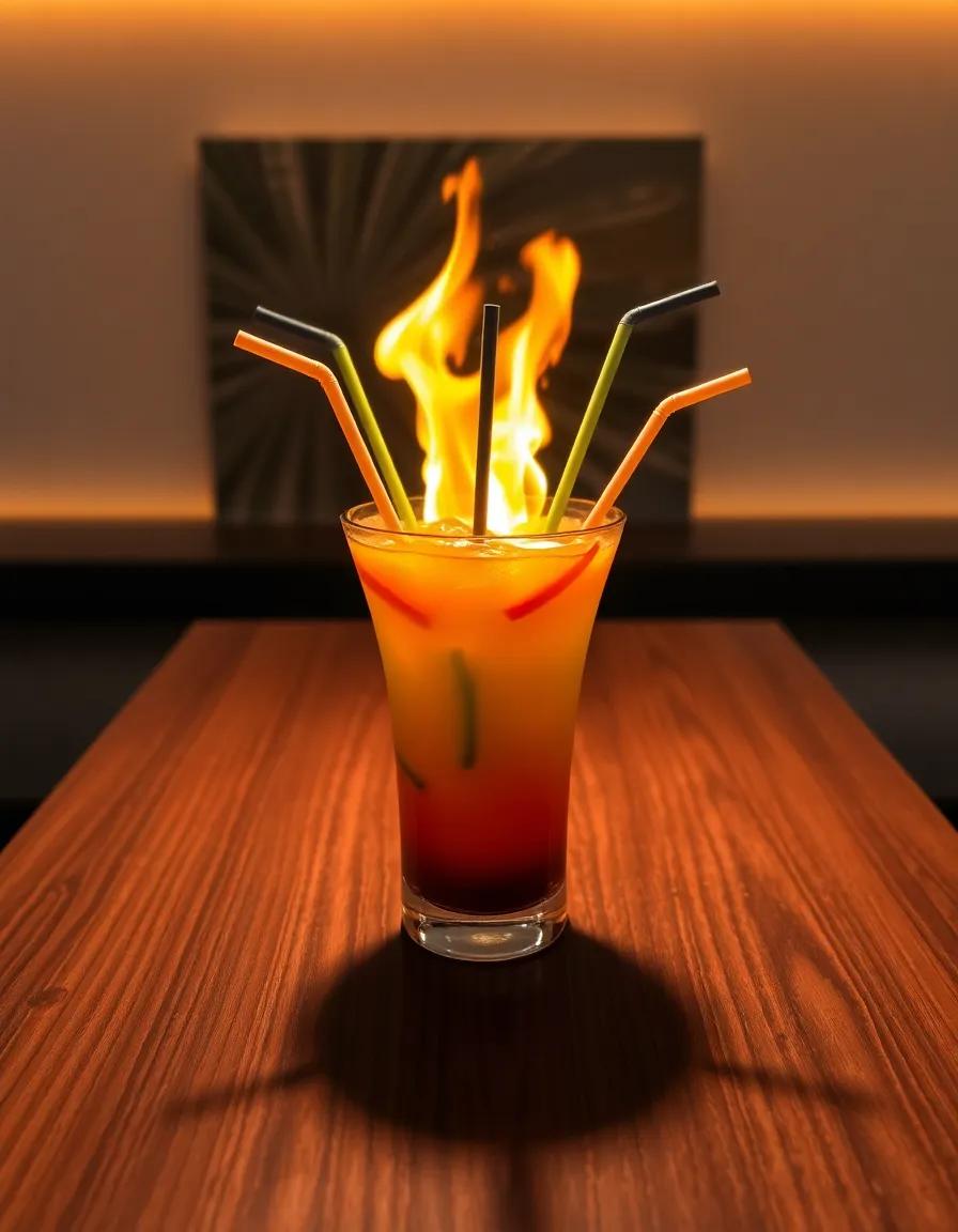 Flaming Volcano