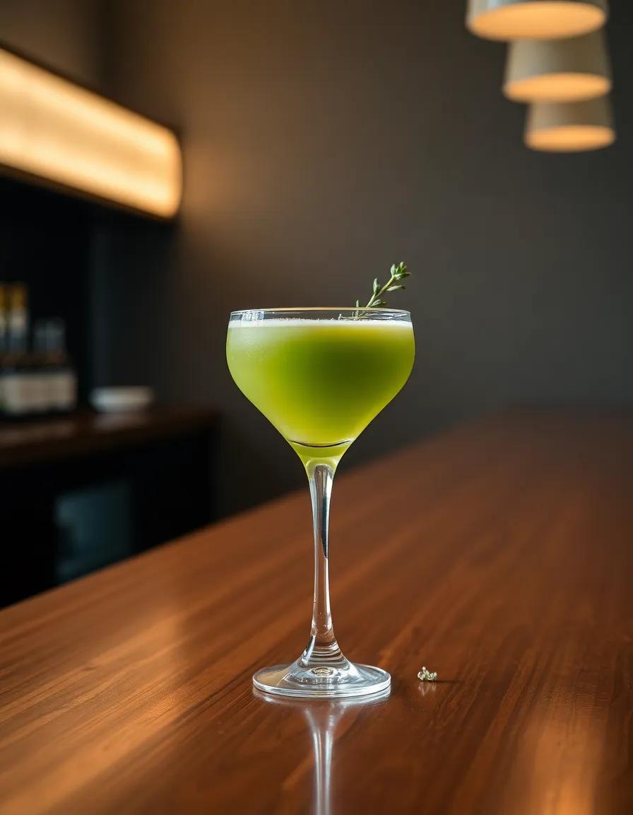 Matcha Green Tea Cocktail
