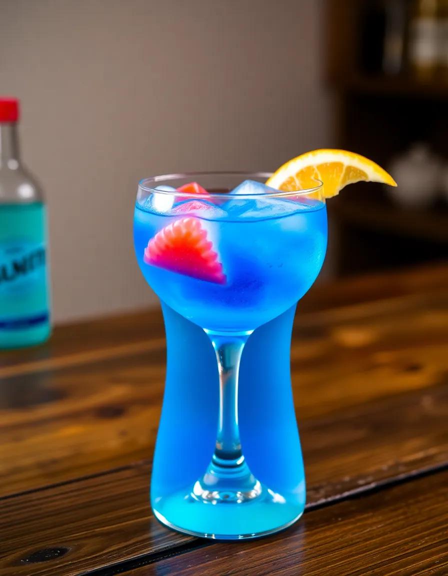 Papa Smurf cocktail