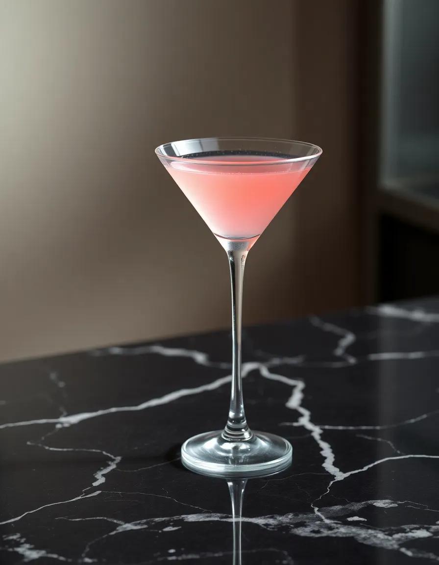 Pink Martini cocktail