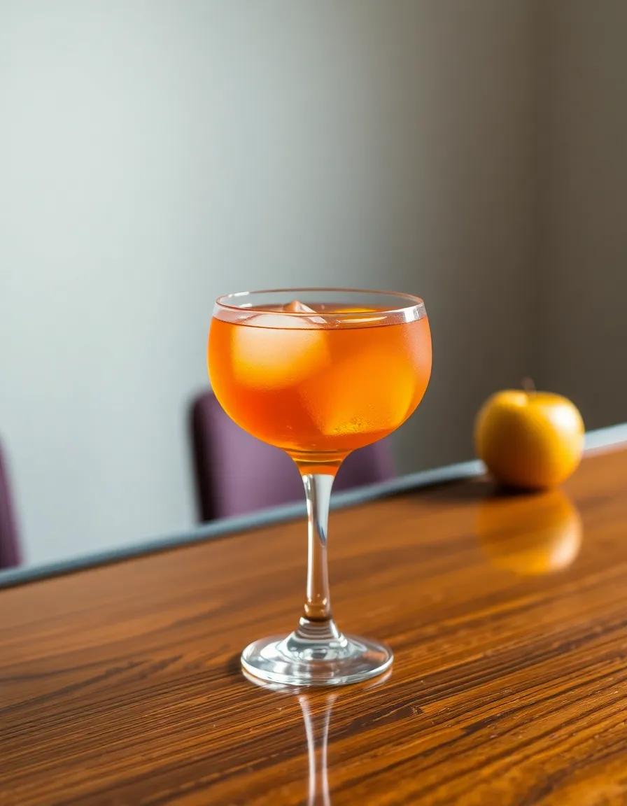 Washington Apple cocktail